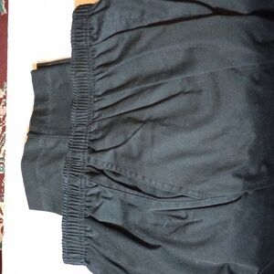 Cabin Creek 14 tall women's stretchy top black dress pants